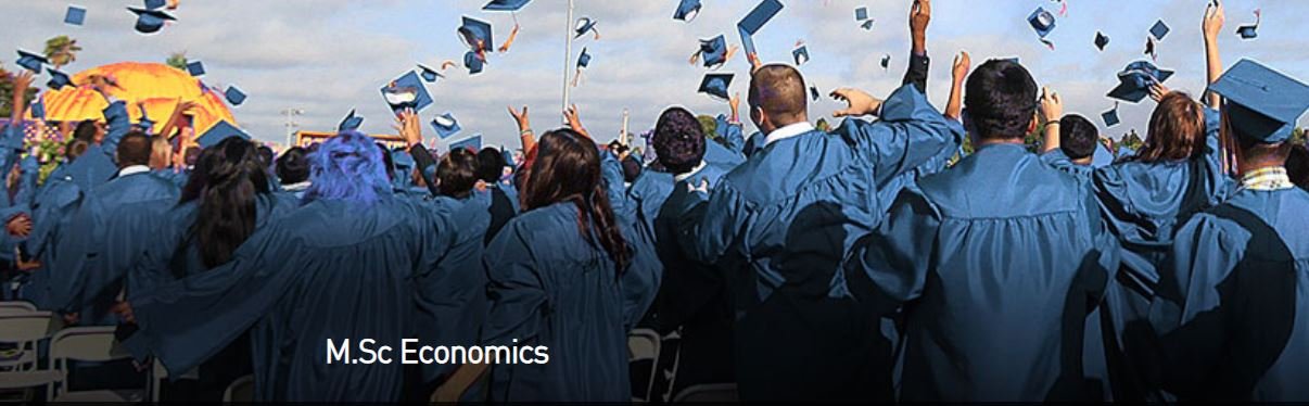 Why Pursue an M.Sc. in Economics at JIIT Noida?